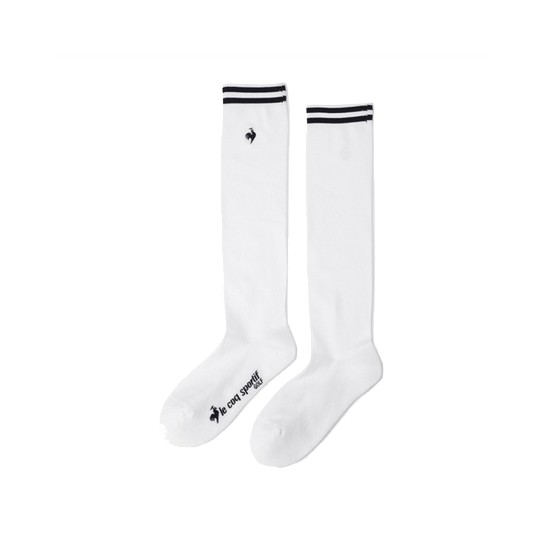 르꼬끄골프  라인 포인트 냉감 니삭스 GQ222LKS41_WHTE