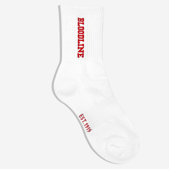 블러드라인  레드 미들 스포츠 삭스