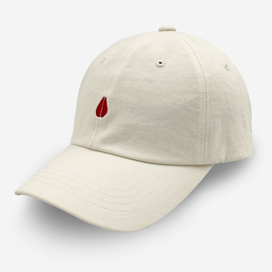 블러드라인  아이보리 드랍 로고캡