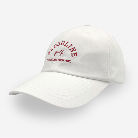 블러드라인  화이트 아치 로고캡