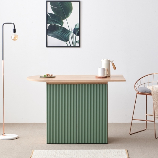 아이앤 엘리너 템바보드 수납 식탁 1300