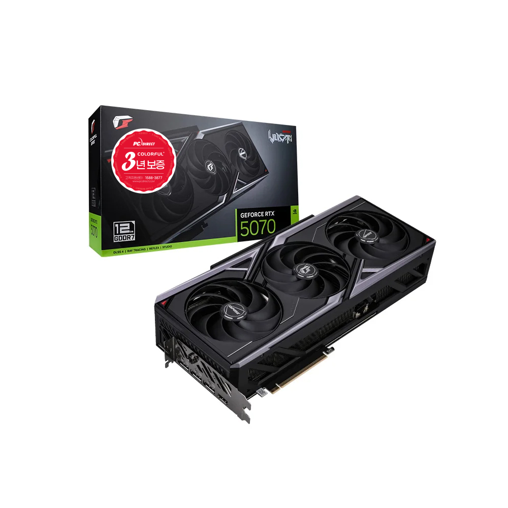 Colorful iGame 지포스 RTX 5070 Vulcan OC D7 12GB 피씨디렉트