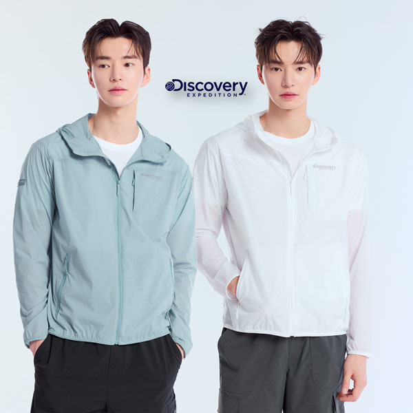 디스커버리익스페디션 프레시벤트 패커블 바람막이 DMWJ73053-BKS