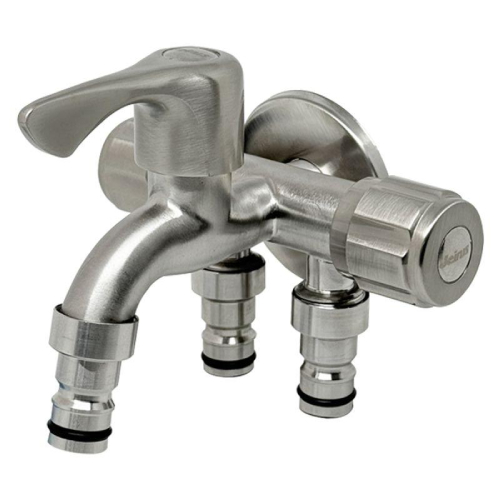 제니스  스텐 세갈래꼭지 수도꼭지