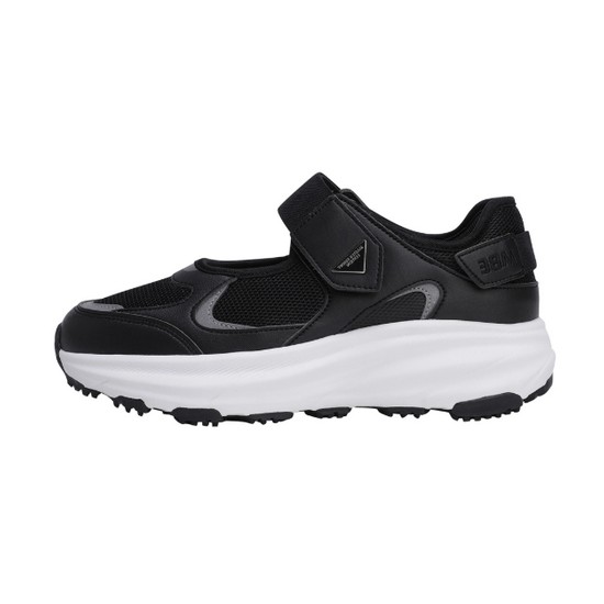 마스터바니에디션  로고 메리 제인 스파이크리스 골프화 421E2SE201_BK