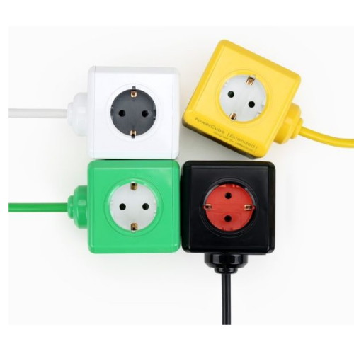 천하지엘씨 아이정 5구 16A 파워큐브 올컬러 멀티탭