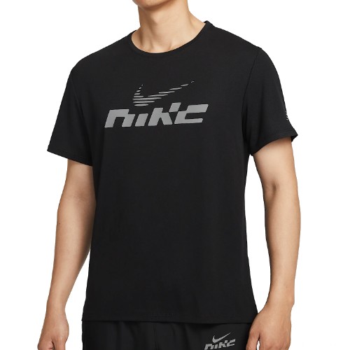 나이키  마일러 플래시 드라이 핏 UV 반팔 러닝 탑 IB4128-010