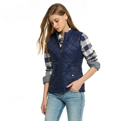 테슬라  경량 퀼팅 패딩조끼 TM-XKJ46