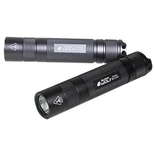 스나이퍼코리아 블랙울프 CREE XM-L2 A10 LED 손전등 + 배터리 세트