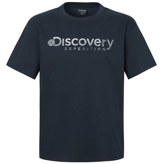 디스커버리익스페디션  프레시벤트 워싱 로고 그래픽 반팔티 DXRS8M053-NYD