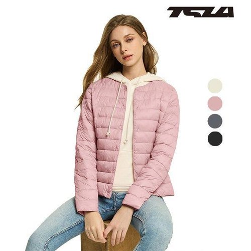 테슬라  패커블 경량 노카라 패딩 자켓 TM-XKJ20