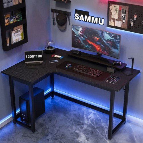 SAMMU L자형 코너 컴퓨터 책상