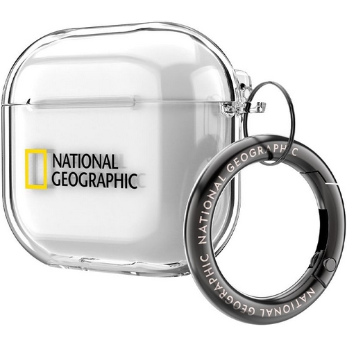 내셔널지오그래픽  에어팟4 클리어 케이스