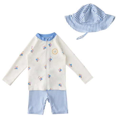 서양네트웍스 밍크뮤 아이스크림 집업 래쉬가드 3531462004