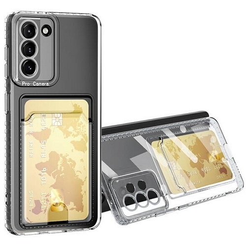 수나르  갤럭시A36 카드슬롯 투명 젤리 케이스