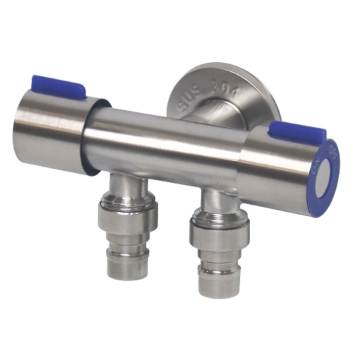 에이치컴퍼니  두갈래 세탁기 슬림밸브