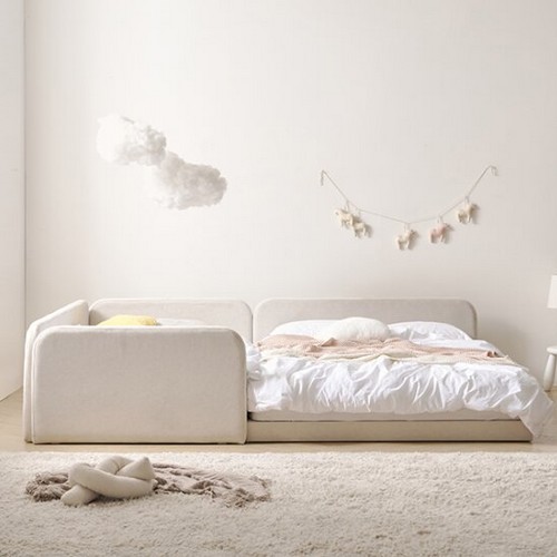 지베스 쿠시 갤럭시원단 슬림데이베드 패밀리침대 SS+Q