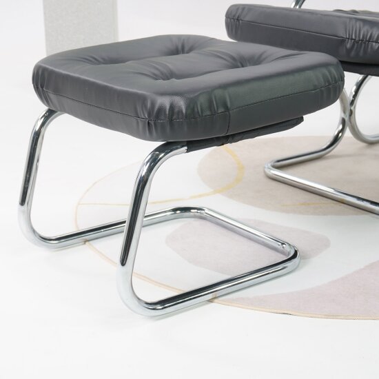 우아미가구 이자벨 휴식 발받침 의자