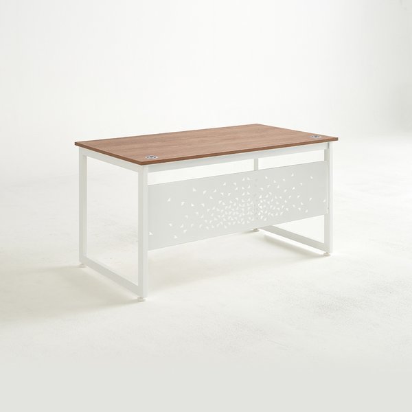 TS퍼니처 몬드 LPM 타공테이블 철재 가림막 데스크 책상