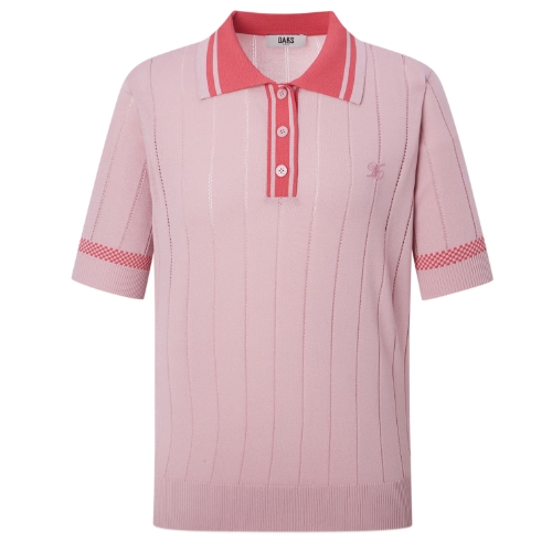 닥스골프 스트라이프 매쉬 스카시 스웨터 DNSW5B316P1