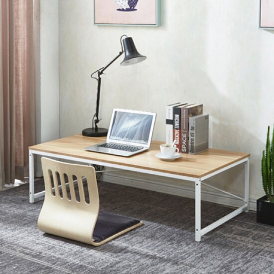 나인홈 일자형 좌식 책상