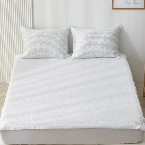 샤이닝홈 샤르르 쿨링앤슬립 냉감 3중직 밴딩 침대패드