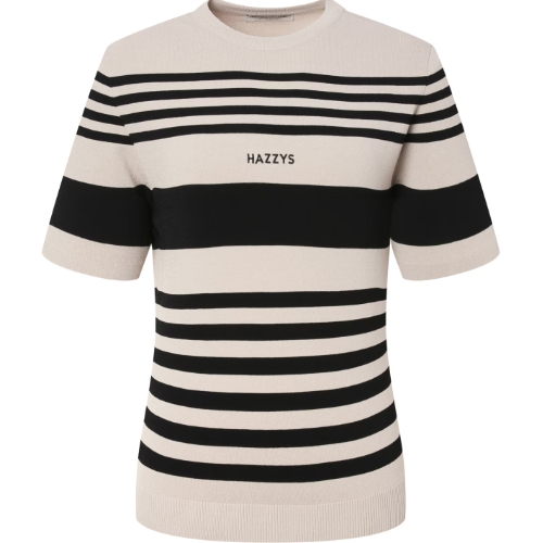 LF 헤지스골프 스트라이프 반팔 니트 HWSW5B902I1