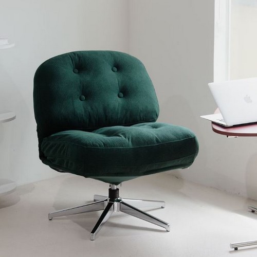 에이비퍼니처 듀블 이지클린 패브릭 회전 안락 의자 1인용