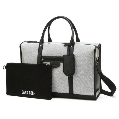 LF 닥스골프 캔버스 골프 보스턴백 (신발주머니+파우치 내장) DNGF5E202BK