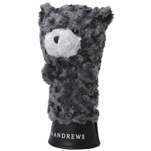 세인트앤드류스  로고 테디베어 드라이버 커버 831E1CVA02_BK