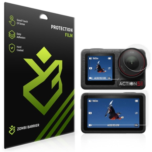 좀비베리어  DJI 오즈모 액션5 프로용 올레포빅 고광택 액정 보호필름