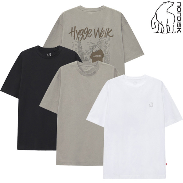 노르디스크  휘게워크 에코 반팔 티셔츠 OUM25277E1