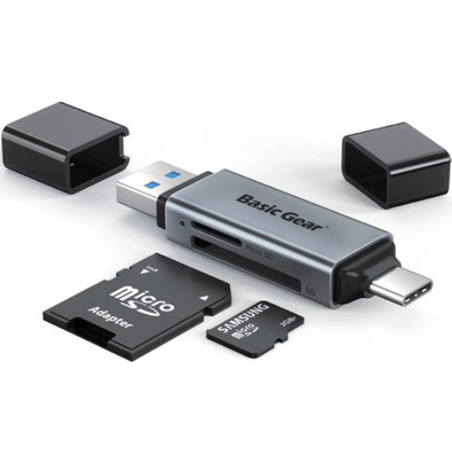 베이직기어  C타입 마이크로 메모리 SD 카드리더기