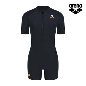 아레나  홀리데이 3부 반신 슈트 A5SL1LI09BLK