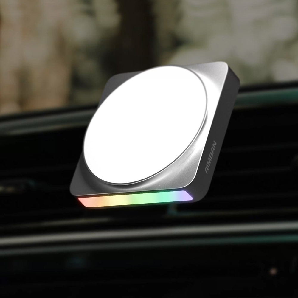 아임반  사운드픽셀 QI2 맥세이프 무선충전거치대 ABN-LAB-WCG-100