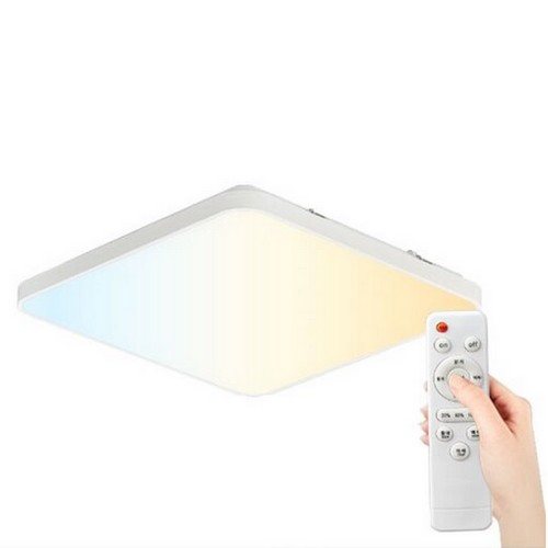 비스코엘이디조명  LED 슬림시스템 리모컨 방등 75W