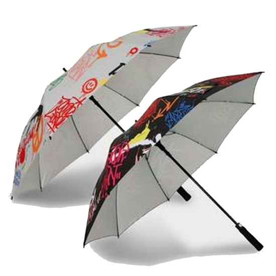 페르시안캣  그래피티 패턴 포인트 암막 골프 우산 P5FUUM01