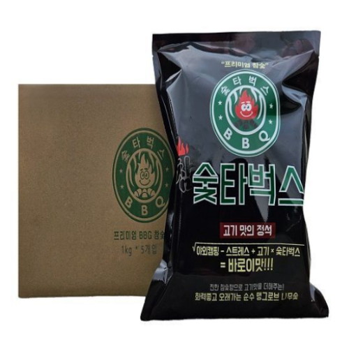 숯타벅스 구이용 맹그로브 참숯 5kg