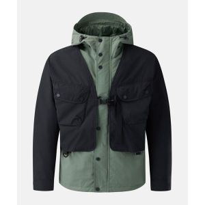 코오롱스포츠 베스트 레이어드 자켓 TLJJM25501GKH