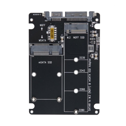 라이트컴 Coms BF469 mSATA + M.2 to SATA3 컨버터