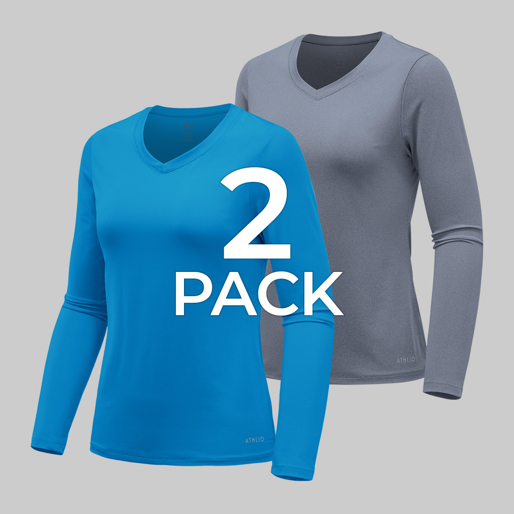 하이퍼드라이 브이넥 긴팔 2팩 AO-CFL22