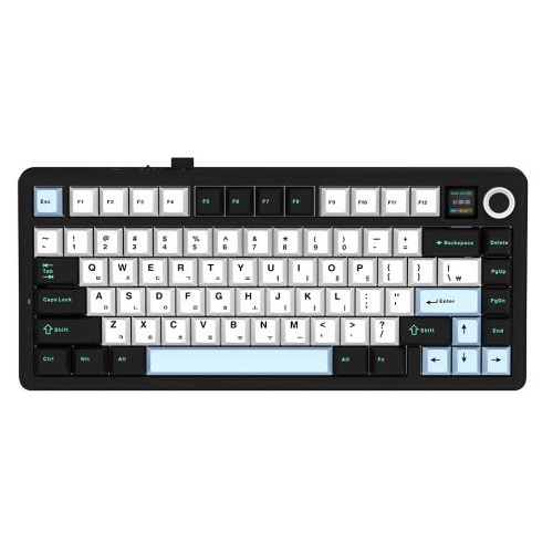 AULA  F75 MAX 유무선 기계식 스카이 블랙