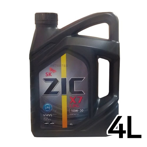SK엔무브 ZIC X7 LPG 10W30 4L