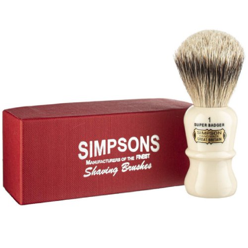 심슨  슈퍼 뱃저1 면도 브러쉬