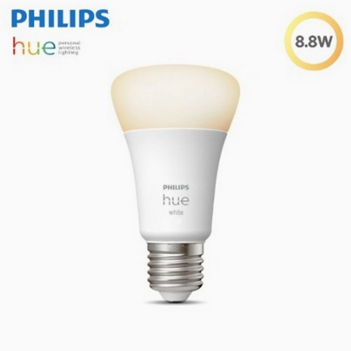 필립스  LED hue 화이트 싱글 벌브 8.8W