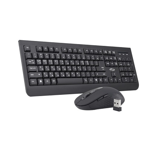 강원전자 NETmate NM-KMS04 무선 키보드 마우스 세트