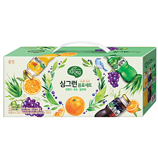 웅진식품 자연은 싱그런 음료세트