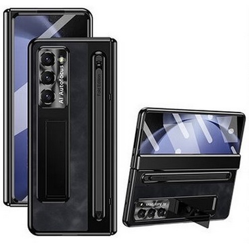 아이팜  갤럭시Z 폴드 스페셜 에디션 앤틱 레더 펜 풀커버 케이스 ZF0368