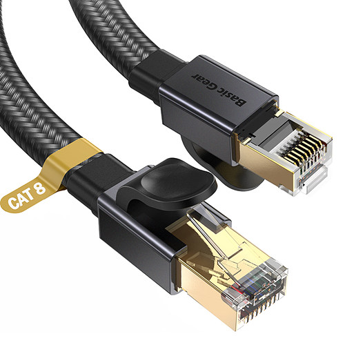 베이직기어  CAT.8 SSTP 플랫 랜케이블