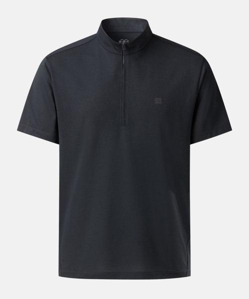 코오롱스포츠 베이직 반팔 집업 티셔츠 JWTCM25251CHA